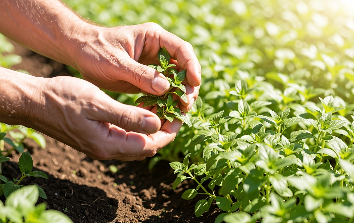 Fresh organic sourcing